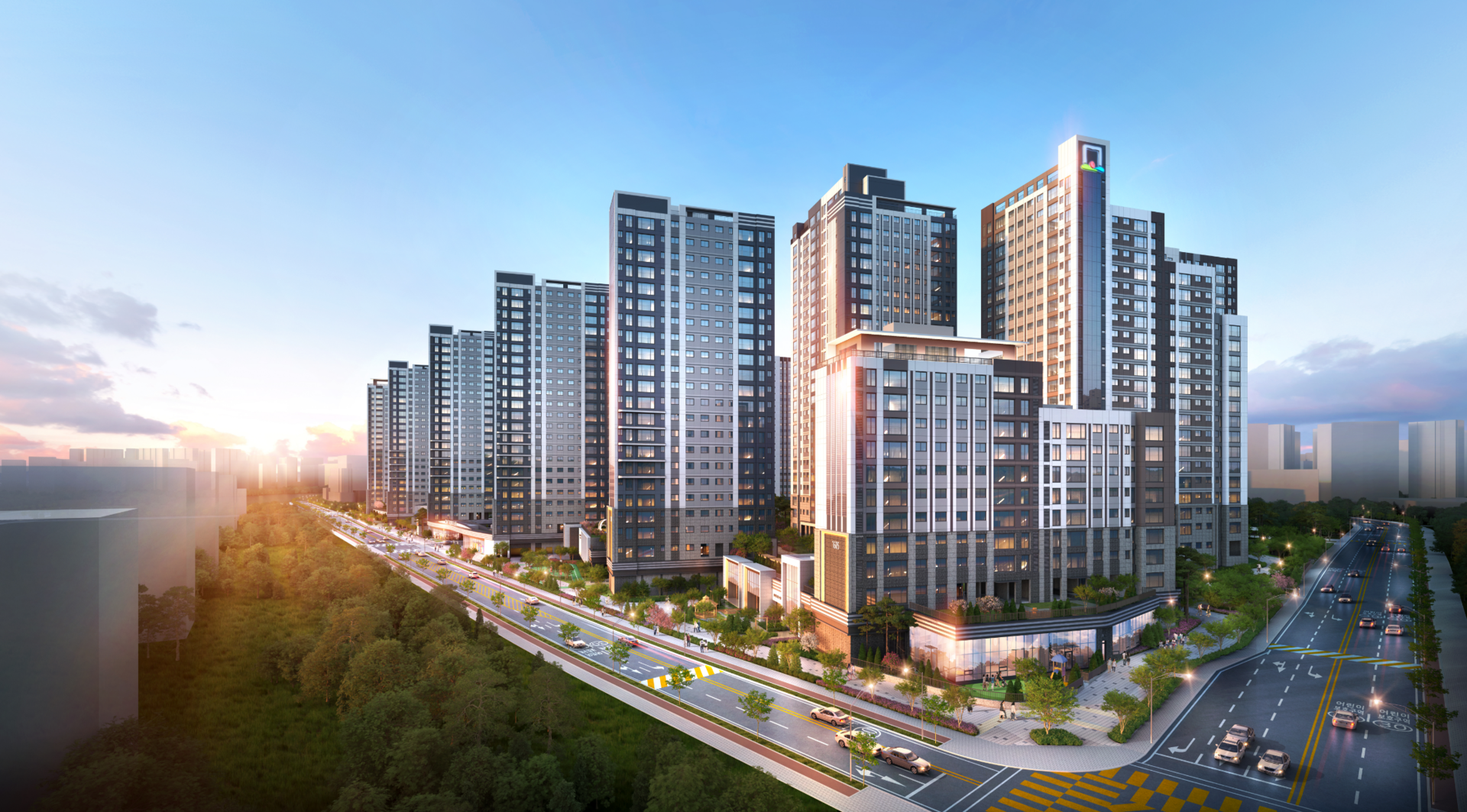 검단 센트레빌 에듀시티 투시도
